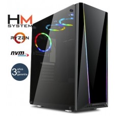 HM System RyzenTailgate Gaming - Torre RGB - AMD Ryzen
